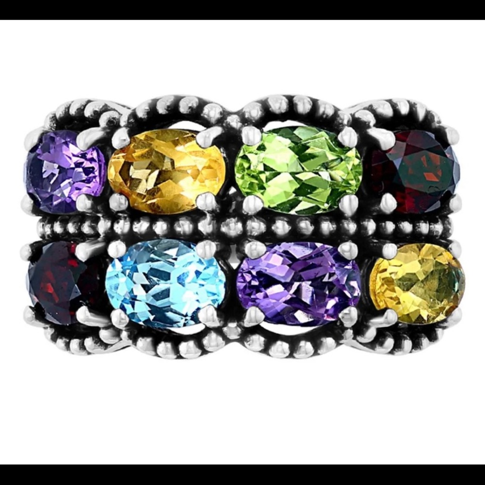 Effy Multiple Oval Gemstone Ring - image 3